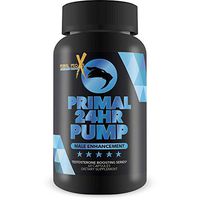 Primal 24 HR Pump - Release Your Inner Alpha Power - N02 Muscle Pump Blend with L-Arginine and L-Citruline - by Primal Pro XR Shredded Test-Fx -