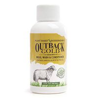 Outback Gold Wool Wash, 2 Ounce, Natural Plant Based Mild Liquid Soap, Cleans and Conditions Sheepskin, Wool and More, with Lanolin, Tea Tree Oil, Aloe, Coconut Oil, Scented with Pure Essential Oils