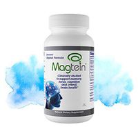 Magtein Magnesium L- Threonate-(2,042 Mg), MIT Inventor's Original Formula - Clear Brain Fog, Improve Memory, Focus and Attention, Support Sleep and Mood – 30 Day Supply- 60 ct. Veggie Capsules