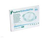 "Tegaderm Hydrocolloid Thin Dressing, 6-3/4"" x 8"" with 5-1/2"" x 6-3/4"" Pad"