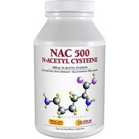 Andrew Lessman NAC-500 N-Acetyl Cysteine 360 Capsules – Helps Combat Daily Onslaught of Damaging Free Radicals, Protects Brain, Heart, Lungs, Liver and Kidneys. Detoxifying Anti-oxidant. No Additives