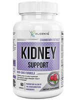 Kidney Cleanse Support Detox Supplement – with Organic Cranberry Extract – Helps Support The Healthy Kidneys and Urinary Tract - 60 Vegetarian Capsules
