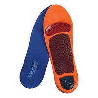 Sorbothane Ultra Graphite Medium Arch Insole W 12, M 9.5-10.5 (Metric 42-44) - E