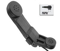 Z-Tactical Retro US Army Communication Gear H-250 Military Phone Handset with Motorola 2 Pin Cable Connector