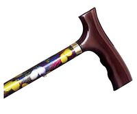 MNT10510 - Alex Orthopedic Folding Travel Cane with Fritz Handle, Butterfly