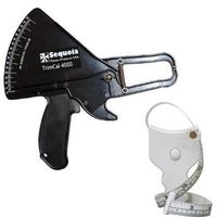 Sequoia Fat Caliper and Body Measure Tape Kit (Black)