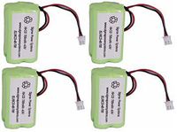 SPS Brand 4.8V 700mAh Rechargeable Replacement Battery for Emergency Light Cooper Industries 6200-RP (4 Pack)