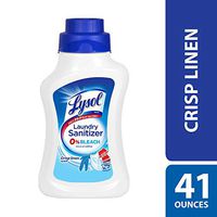 Lysol Laundry Sanitizer Additive, Crisp Linen, 41oz