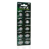 CR1220 Battery for Thermometers - CR1225 Compatible for Some Devices - Lithium Button Coin Cell - 3V 3 Volt - 1220 CR Pack Set Bulk (10 Pack)
