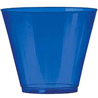 Big Party Pack Bright Royal Blue Plastic Cups | 9 oz. | Pack of 72 | Party Supply