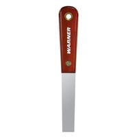Warner 3/4" Full Flex Putty Knife, Carbon Steel Blade, Rosewood Series, 604