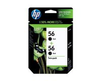 HP 56 Ink Cartridge Twin Pack (C9319FN) - 900 Pages (OEM)