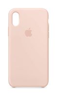 Apple Silicone Case (for iPhone Xs) - Pink Sand
