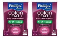 Phillips’ Colon Health Probiotic Capsules, 30 Count (Pack of 2)
