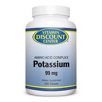 Vitamin Discount Center Potassium 99 mg, 250 Tablets