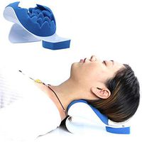 Neck and Shoulder Relaxation Pillow for Orthopaedic Relief Neck and Support Shoulder Upper Spine Loose Pain Massage Traction