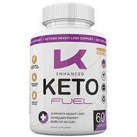 Enhanced Keto Fuel - Ketosis Weight Loss Support - 60 Capsules - 1 Month Supply