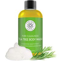 Pure Body Naturals Tea Tree Oil Body Wash, 9 Fluid Ounces | Natural Treatment for Athletes Foot, Toenail Fungus, Ringworm, Jock Itch, Acne, Eczema, Body Odor, Itching, Skin, and Nails