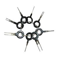 XGao Auto Terminals Removal Key Tools Set for Car, Auto Electrical Wiring Crimp Connector Pin Pins Extractor Puller Repair Remover Key Tool Set for Most Connector Terminal (8 Pack)