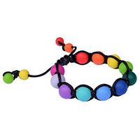 Munchables Sensory Chew Bracelet (Adjustable Rainbow, Size Small)