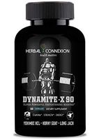 Dynamite X-90 - Testosterone Booster (60 Capsules) - Natural Stamina, Endurance and Strength Booster - Fortifies Metabolism - Promotes Healthy Weight Loss and Fat Burning