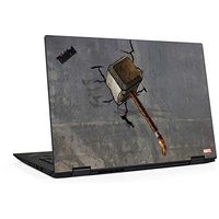 Skinit Decal Laptop Skin for Thinkpad X1 Yoga (3rd Gen 2018) - Officially Licensed Marvel/Disney Mjolnir Hammer of Thor Design