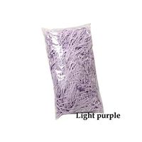 100G Colorful Shredded Crinkle Paper Raffia Candy Boxes DIY Gift Box Filling Material Tissue Party Gift Packaging Filler Decor,100G Light Purple