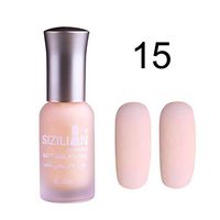 Nail Art Polish,Putars Fashion 12ml Matte Dull Nail Polish Fast Dry Long Lasting Nail Art Matte Nail Polish Gel (O)