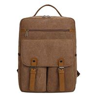 Fashionhe Tactical Backpacks Hiking Daypacks Canvas Bag Outdoor Bagpack Large-capacity Bag Travel Backpack(Brown)