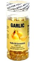 2X NuHealth Garlic Oil Concentrate, 1500mg 600 Softgels , New Item Good Product !! by Nu-Health