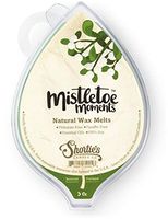 Mistletoe Moments All Natural Soy Wax Melts - 1 Highly Scented 3 Oz. Bar - Made with Responsibly Sourced Soy and Essential Fragrance Oils - Phthalate & Paraffin Free, Vegan, Non-Toxic