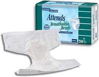Attends Extra Absorbent Breathable Briefs Case of 60/1 XL