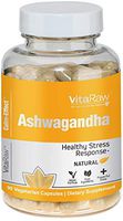 Organic Ashwagandha Capsules 2000mg | Ashwagandha Root Powder | Stress & Anxiety Relief, Adrenal Support with Valerian & KSM 66 Ashwagandha | Anti Anxiety Supplements