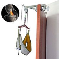 JKABNSDF Beurha Neck Massager Door Hanging Cervical Neck Traction Device Adjustable Head Cervical Spine Massage Relaxing Stretcher Tools
