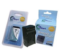 Replacement for Olympus SP-350 Battery and Charger - Compatible with Olympus CR-V3 Digital Camera Batteries and Chargers (1300mAh 3.3V Lithium-Ion)