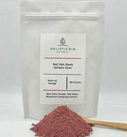 Power Reds Supplement by Holistic Bin - Concentrated Polyphenol Energy/Endurance Blend of Beet Juice, Red (Peruvian Ginseng) Maca & Mountain Cordyceps 30 Day Supply