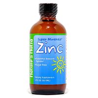Nature's Nutra Super Minerals®Zinc 4oz (120ml), Premium Baby and Infant Liquid Drops, Toddlers Kids Children Multivitamin Supplement, Happy Zinc, Antioxidant, High Bioavailability