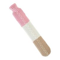 Aroma Home So Long Neopolitan Knit 2 Litre Long Hot Water Bottle - High Quality
