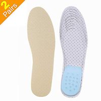 Amitataha air-pillo Insoles Super-Soft and Breathable Shoe Inserts and Stopping Sweaty with Two Layers of Foam That Fit in Any Shoes (One Size for Both Men's 7-13 & Women's 5-10) -(2 Pairs)