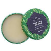 SVASTHYA BODY & MIND Eucalyptus Vapor Rub - Opens Nasal Passages & Moisturizes The Skin, Cough, Stuffy Nose & Congestion Relief, Olive Oil, Beeswax, Lavender, Rosemary - Made in The USA, 2oz