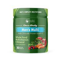 One Daily Multivitamin for Men - with Whole Food Vitamins - Immune Support with Clinically Proven Vitamin C, Vitamin D, Zinc - Premium Vegan Mens Vitamins - Natural Minerals & Extracts