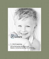 10x13 Palm / Basil Custom Mat for Picture Frame with 6x9 opening size (Mat Only, Frame NOT Included)