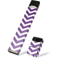 Skinit Decal Wrap for Juul E-Cigarette - Officially Licensed Skinit Originally Designed Purple Chevron Design