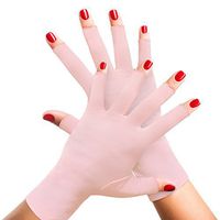 Womens Arthritis Compression Gloves - Therapeutic Hand & Finger Support for Arthritic Pain Symptoms, Raynauds Disease, Joint Pain, Rheumatoid & Osteoarthritis. 1 Pair Ladies Pink Fingerless Glove (S)