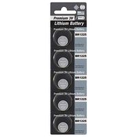 Panasonic BR1225 Premium Batteries 3V (5 Batteries)