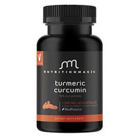 Turmeric Curcumin Capsules 100% Money Back Guarantee - with BioPerine Black Pepper Extract, Aids Absorption - Without This it Won't Work.60 Veggie 650mg Turmeric Supplement, 95% Curcuminoids