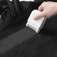 LanLan Sweater Pill Remover Fabric Defuzzer - Shaver Mini Portable Handheld Lint Clothes Sweater Shaver Remover Dust Lint Remover for Fluff Fuzz Fabrics White