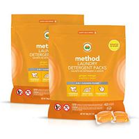 Method Laundry Detergent Packs, Ginger Mango, 24.7 Ounce (Pack of 2)