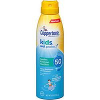 Coppertone Kids Twin Pack Sunscreen Continuous Spray SPF 50, Twin Pack 5.5 oz Each (3)
