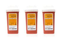 1 Quart Medical Sharps Containers - Flip Lid - 3 Pack